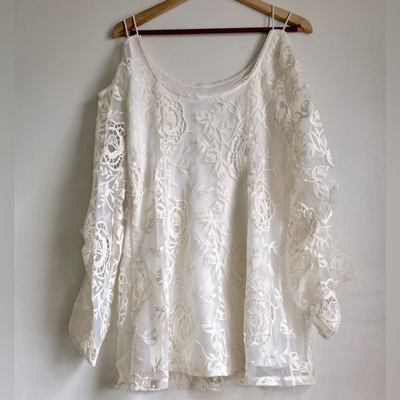 GUESS Lace Mini Dress - Picture 2 of 12